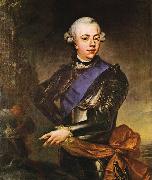 Johann Georg Ziesenis State Portrait of Prince William V of Orange oil